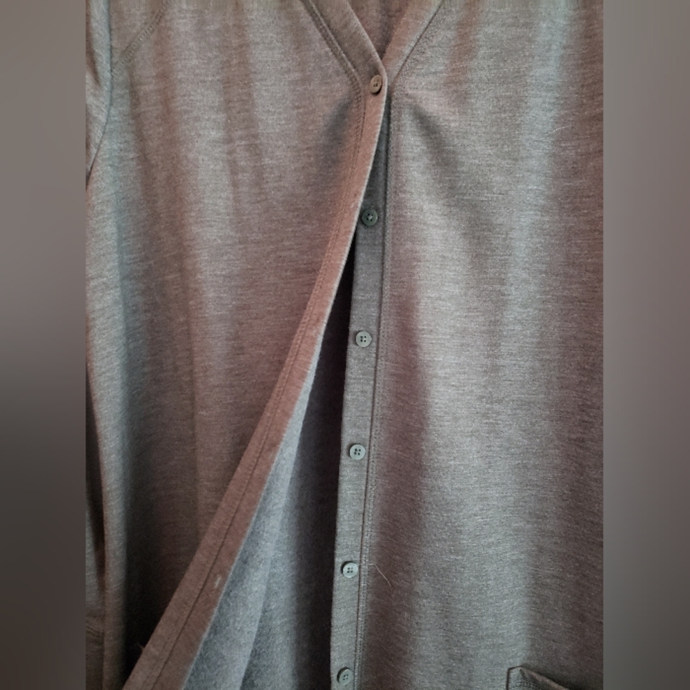 LOGO Cozy Dress/Robe, Size M, Dark Green, Never used - Picture 4 of 6